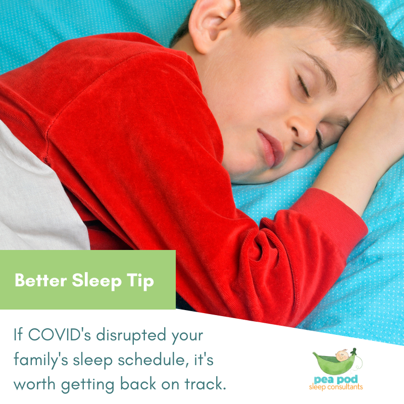 recover from your child's sleep disruptions due to COVID